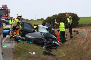 Accidente en Parada de arriba
