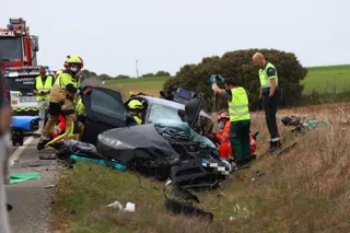 Accidente en Parada de arriba