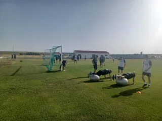 Unionistas entrena en Galindo y Perahuy | FOTO UNIONISTAS CF