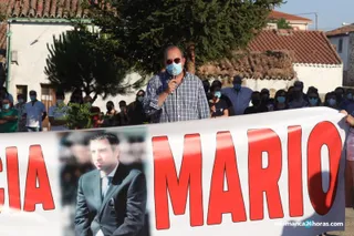 Imagen de la movilización llevada a cabo en el mes de julio del 2020 en Vecinos para pedir justicia por Mario Casal | Salamanca 24 Horas