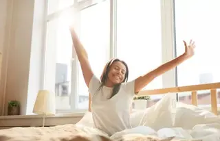 despertar, rutina, felicidad, energía. EP