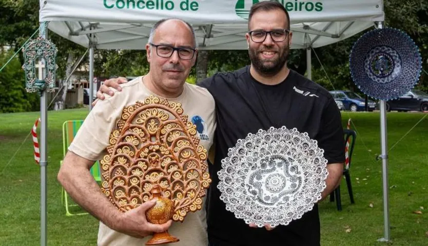 Tomás Pérez padre e hijo
