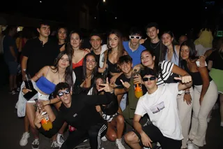 Villares de noche, concierto de huecco, la banda del capitán inhumano y la guardia