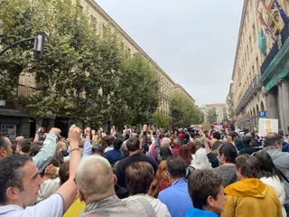 Salamanca sale a la calle para reclamar el derecho a la vivienda al grito de "Huelga general"
