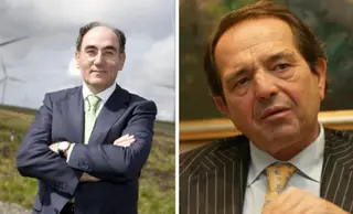 Ignacio Sánchez Galán y Eduardo Santos-Ruiz Díaz