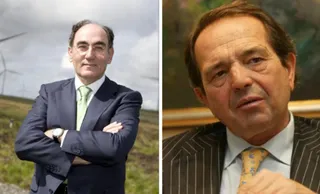 Ignacio Sánchez Galán y Eduardo Santos-Ruiz Díaz
