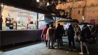 Mercado navideño en la Plaza de Anaya | Imagen de archivo