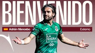 Adrián Mancebo, nuevo jugador del Salamanca CF UDS | FOTO SALAMANCA CF UDS