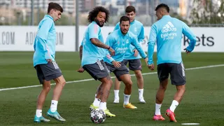 El salmantino David Mellado se entrena con el primer equipo del Real Madrid