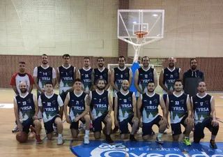 Plantilla del equipo masculino de Añover / FOTO DELEGACIÓN DE BALONCESTO DE SALAMANCA.