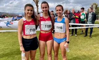 Ganadoras universitario Campeonato Regional en Edad Escolar, Universitario y Adaptado en Béjar