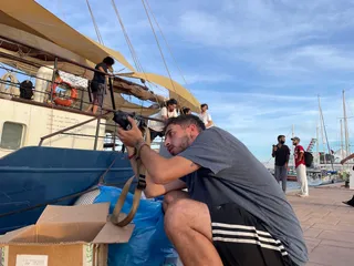 Nestor Prieto, salmantino en la Global Sumud Flotilla con destino a Gaza