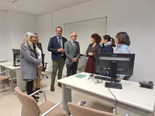 Javier Iglesias visita el CEAS de Las Villas Santa Marta