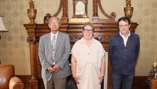 El consejero de la Asociación Universidad de Salamanca en Japón visita la Universidad de Salamanca