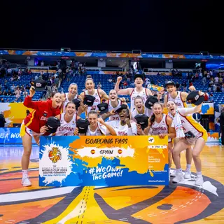 España celebra su pase al Mundial de baloncesto femenino | FOTO BALONCESTO ESP