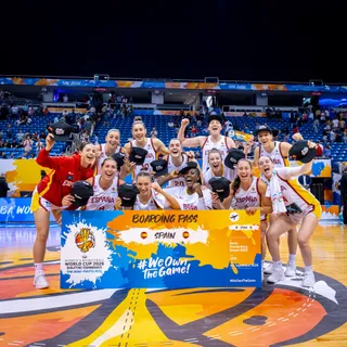 España celebra su pase al Mundial de baloncesto femenino | FOTO BALONCESTO ESP