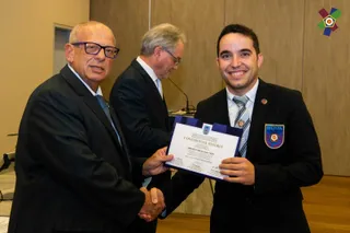 Javi Pablos, árbitro continental de Judo