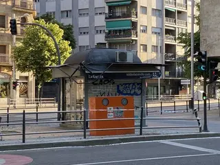 Vallado de Plaza España. Lugar: José Luis Mateos
