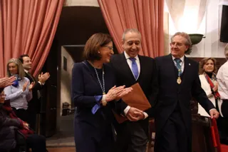 El Dr. Ignacio Jesús Dávila González, ingresa en la Real Academia de Medicina de Salamanca. Fotos Andrea M.