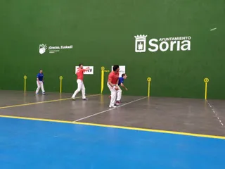 Imagen de uno de los partidos en Soria.