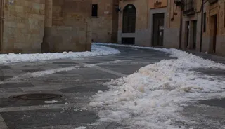 Nieve en Salamanca