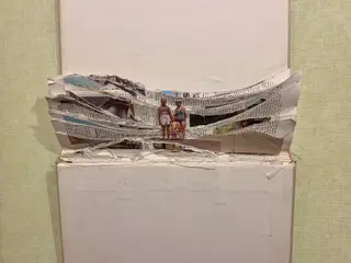 Exposición 'Cuenta kilómetros' en la Casa de las Conchas