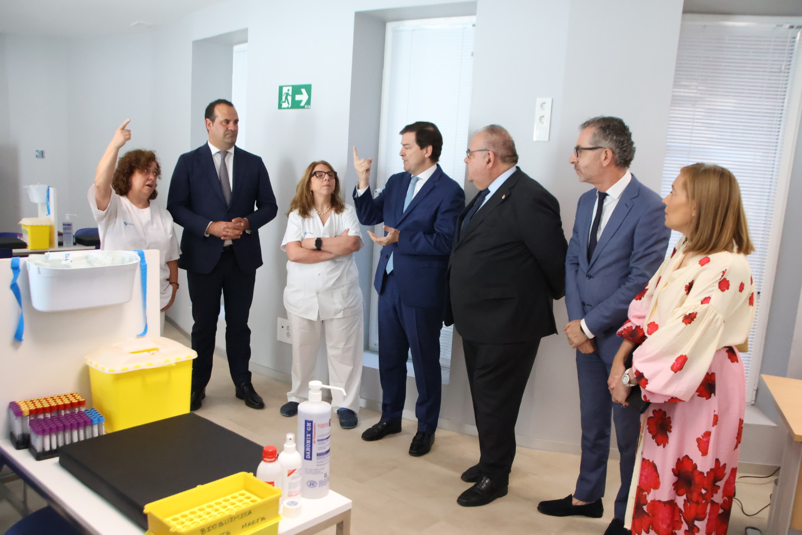 El Presidente De La Junta De Castilla Y Le&oacute;n, Alfonso Fern&aacute;ndez Ma&ntilde;ueco, Visita La Ampliaci&oacute;n Del Centro De Salud De Santa Marta De Tormes (10)