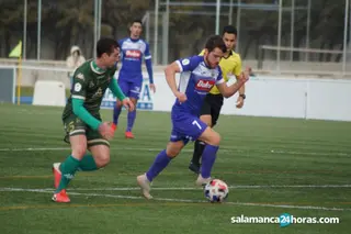 Jorge Mateos, ante el Atlético Astorga | FOTO SALAMANCA24HORAS.COM