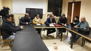 Reunión entre Ayuntamiento de Ciudad Rodrigo y Afecir