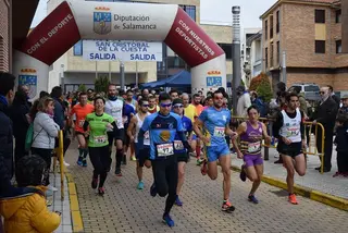 Imagen de la Carrera Navideña en San Cristóbal de la Cuesta.