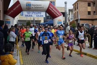 Imagen de la Carrera Navideña en San Cristóbal de la Cuesta.