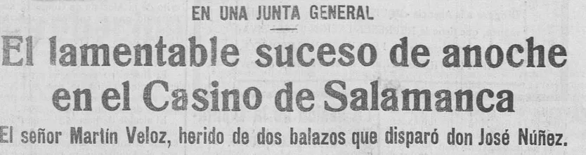 Noticia del Casino en El Adelanto 