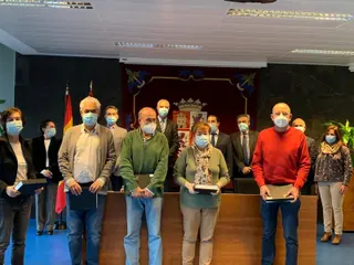 Distinciones de la Junta a los trabajadores públicos de la Delegación Territorial de Salamanca