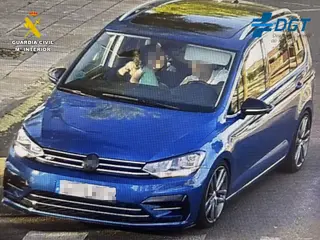 Imagen del vehículo captado por las cámaras de la DGT