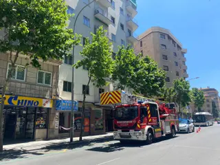 Intervención de los Bomberos en Torres Villarroel