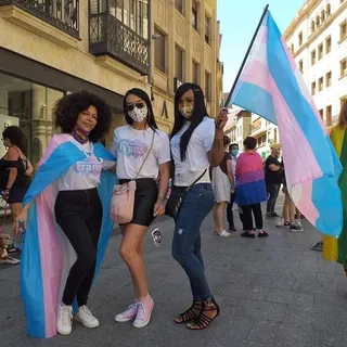 Activistas transexuales. Foto: Transformación.