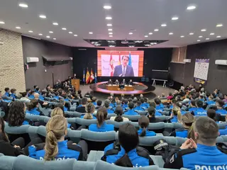 Los 17 aspirantes a policías locales de Salamanca inician su formación en Ávila