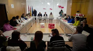 Reunión del Plenario de la Comisión Ejecutiva Autonómica. Rubén Cacho | ICAL