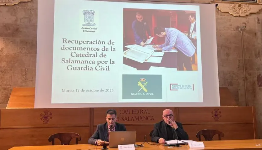 Pedro Gómez y Casimiero Muñoz