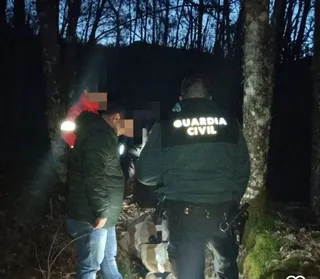 Rescate de una mujer en el monte de El Hortigal | Guardia Civil Salamanca
