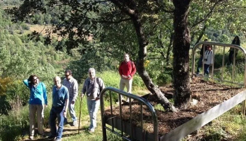 Camino de los Prodigios, simbiosis de arte y naturaleza entre Villanueva del Conde y Miranda del Castañar