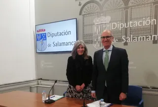 Eva Picado y Javier Iglesias presentan el programa Crecemos
