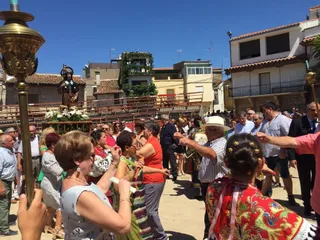 Villarino procesión San Roque y charros (14)