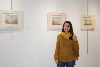 La luz y el color que desprende Venecia en la mirada de Raquel Flores