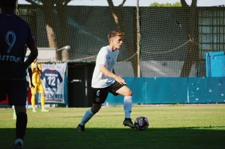 Cristeto, ante el Móstoles URJC | FOTO SALAMANCA CF UDS