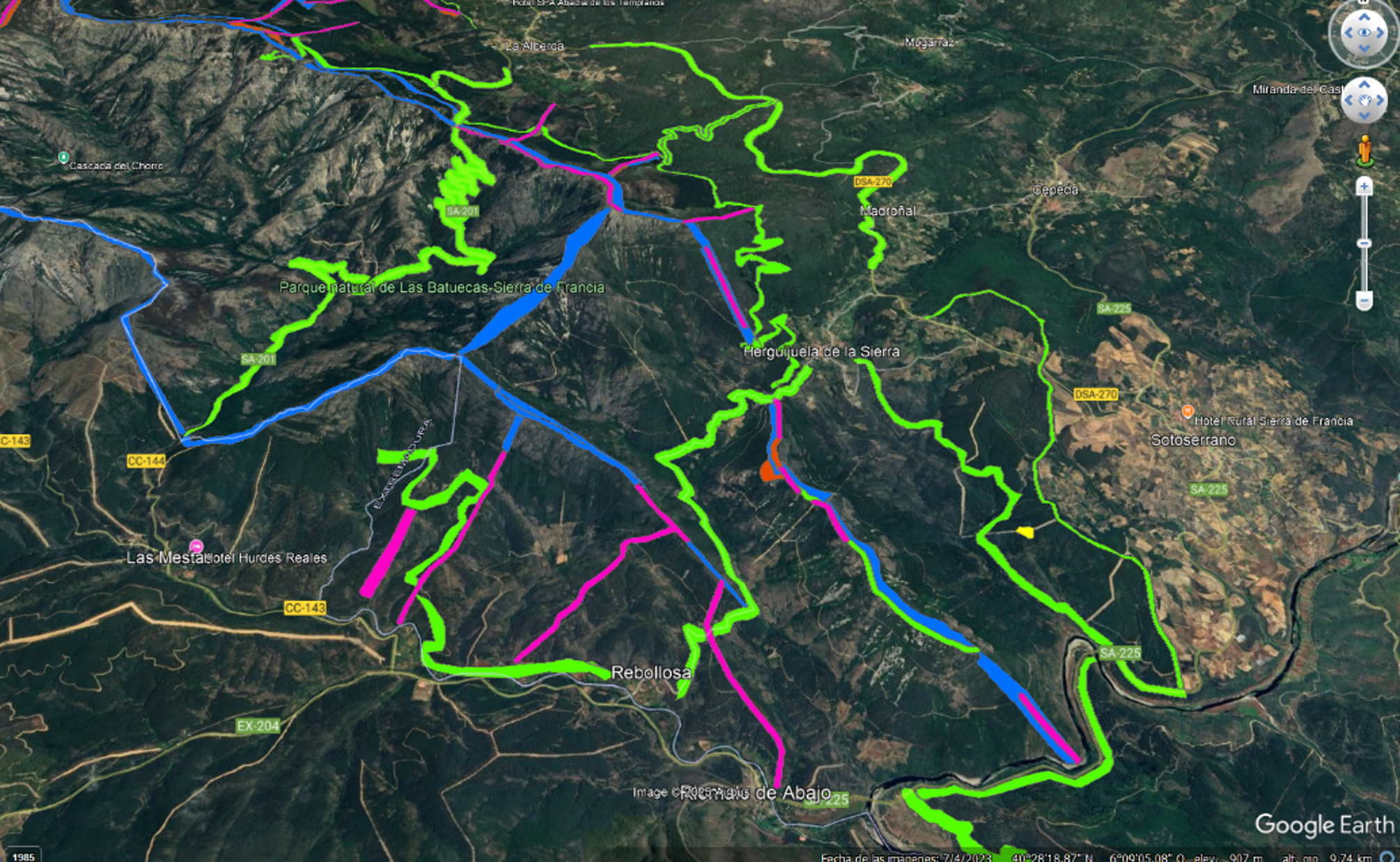 Cortafuegos Y Discontinuidades Plan Forestal