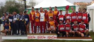 La Selección de Castilla y León, campeona de España Absoluta de Campo a Través