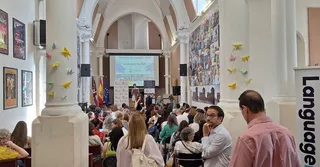 Salamanca presente en Londres para promocionar sus recursos de turismo idiomático. Foto: Ayto Salamanca