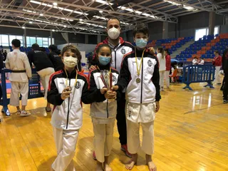 Oro para el Kyoto y bronce para el Osaka en el Campeonato de Castilla y León de kárate