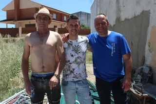 Degustación de carne asada en Castellanos de Villiquera